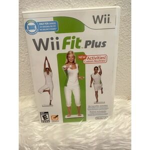 Nintendo Wii Fit Plus Video Game Disc RVL P RFPE USZ for Wii Console E Rated